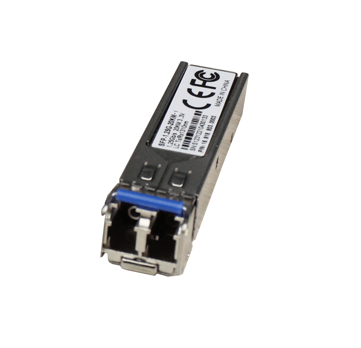 SFP Optical Module 1.25G 20km single-mode duplex-LC 1310nm (Industrial)
