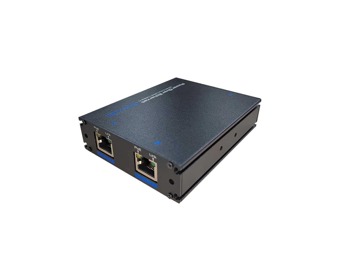 2ch Industrial Power Over Ethernet Extender