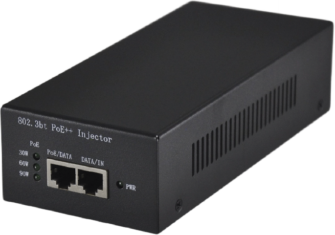 90W Gigabit PoE Injector