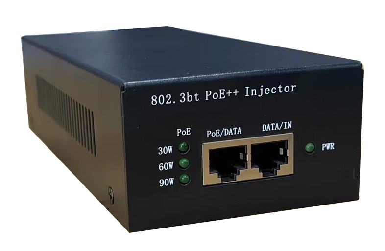90W Gigabit PoE Injector