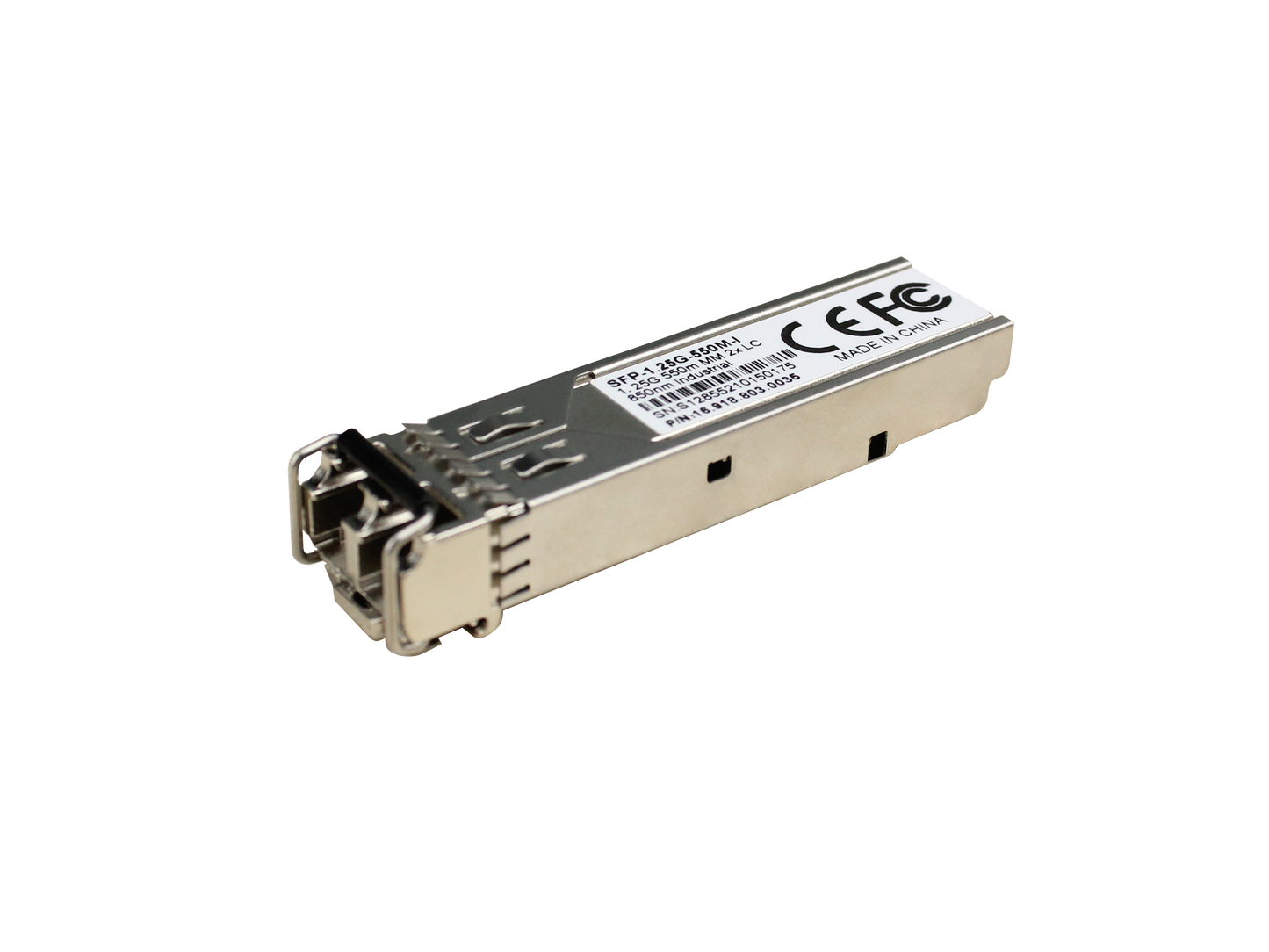 SFP Optical Module 1.25G 550m multi-mode duplex-LC 1310nm (Industrial)