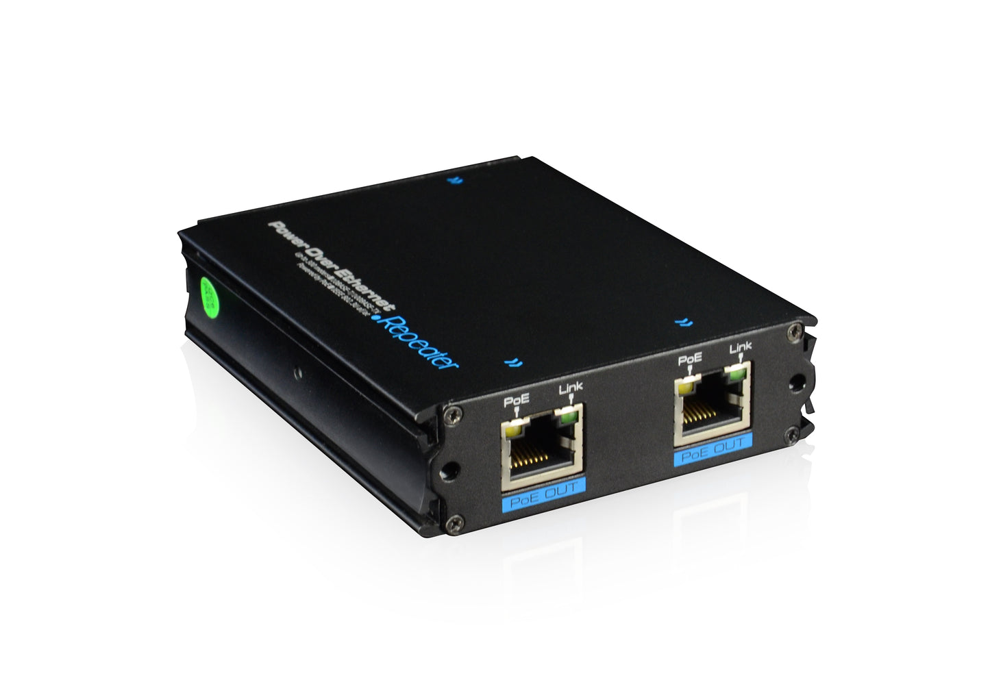 2ch Industrial Power Over Ethernet Extender